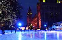 Ice rink natural history museum london