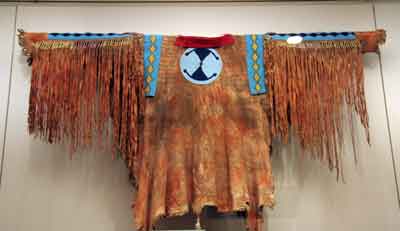 Amrican Indian Skin Clothes at the british museum