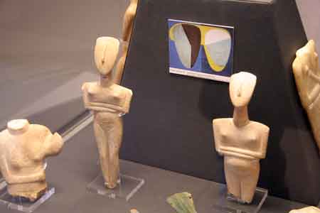 Cycladic Figures at the british Museum