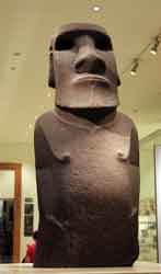 Easter Island Statue at the British Museum