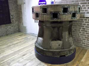 Ships wheel Docklands Museum